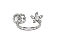 Anello Gucci Donna Flora in Oro Diamante YBC582019001014 - YBC582019001014